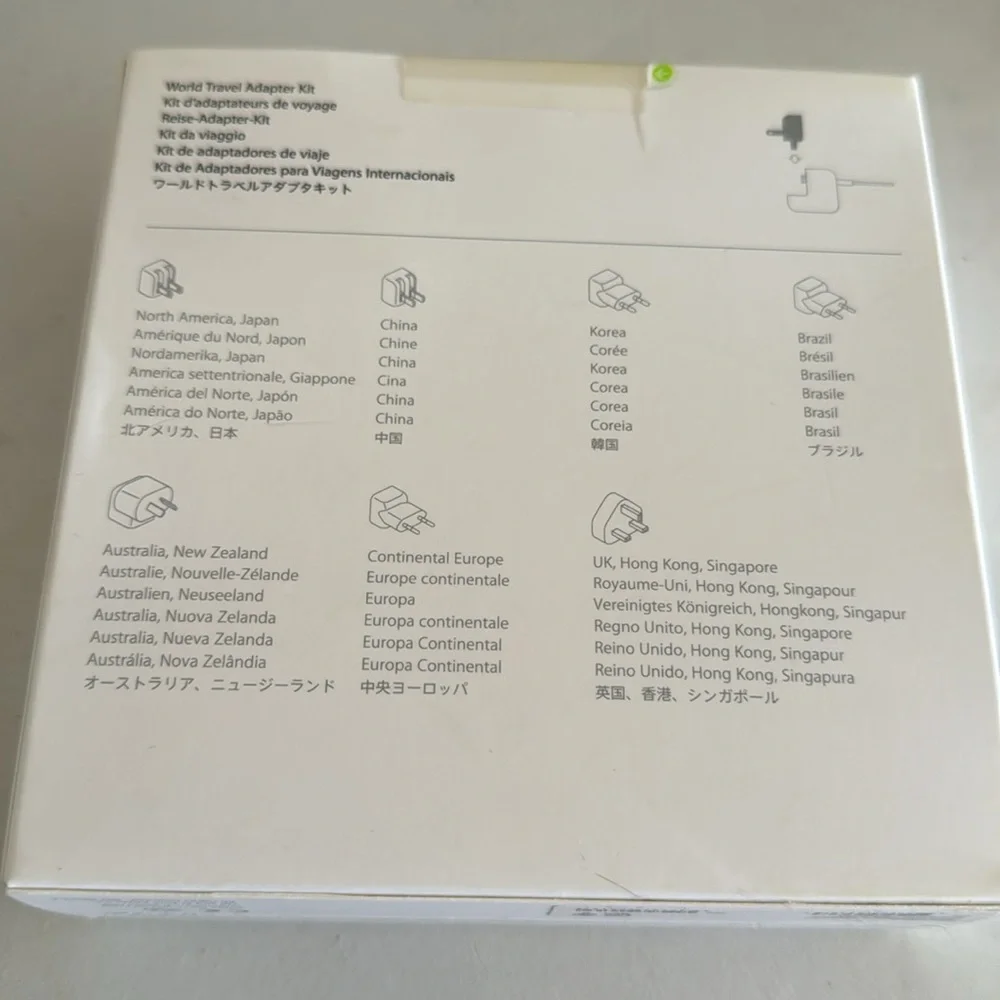 World travel adapter kit
